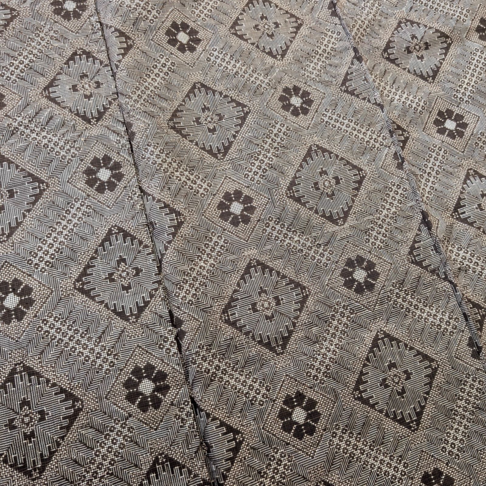 未使用品 逸品 希少 龍郷 本場大島紬 正絹 小紋 K1091 - メルカリ