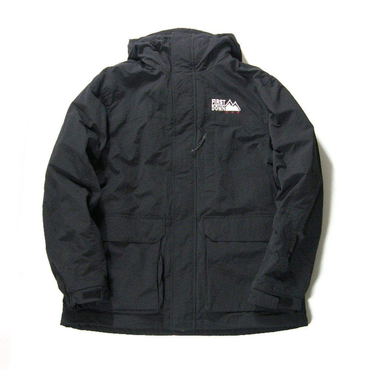 新品】 FIRST DOWN ／ ファーストダウン フリースブルゾン付き 3WAY 撥 