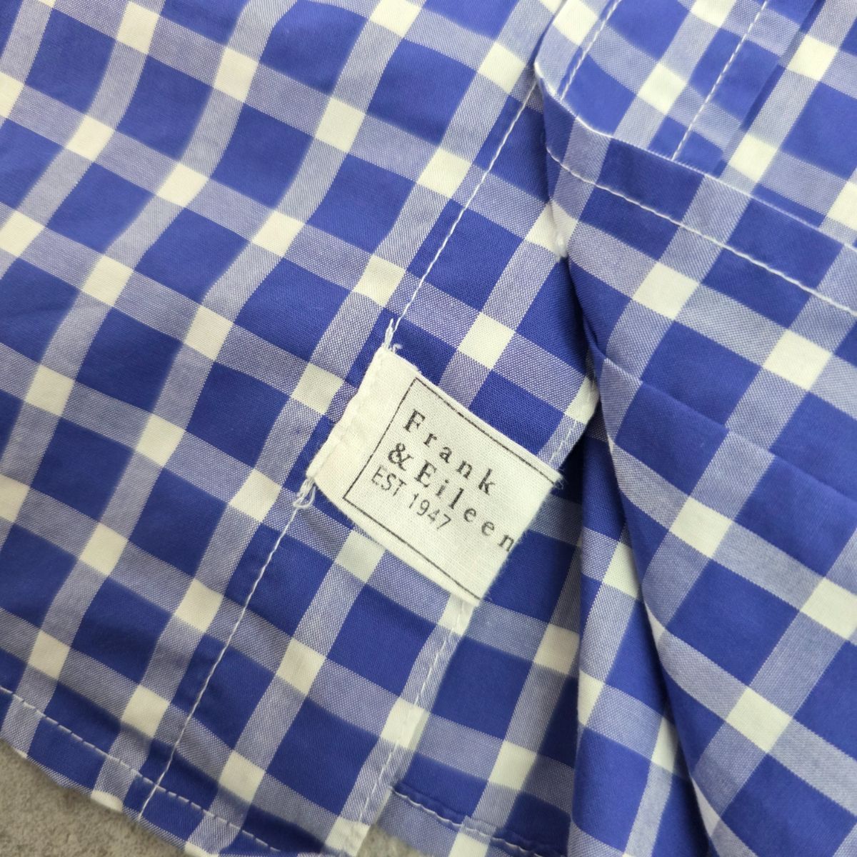Frank&Eileen フランクアンドアイリーン スキッパーシャツ イタリア