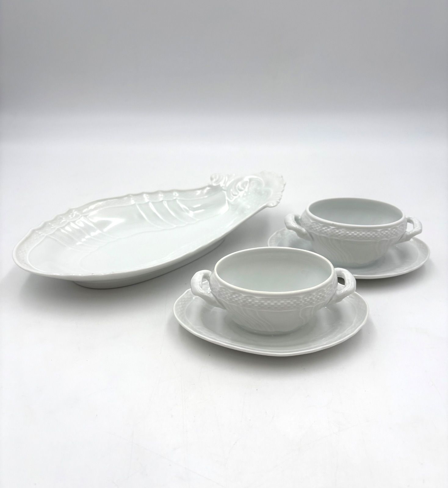 Richard Ginori リチャードジノリ ベッキオホワイト 25cmピクルス