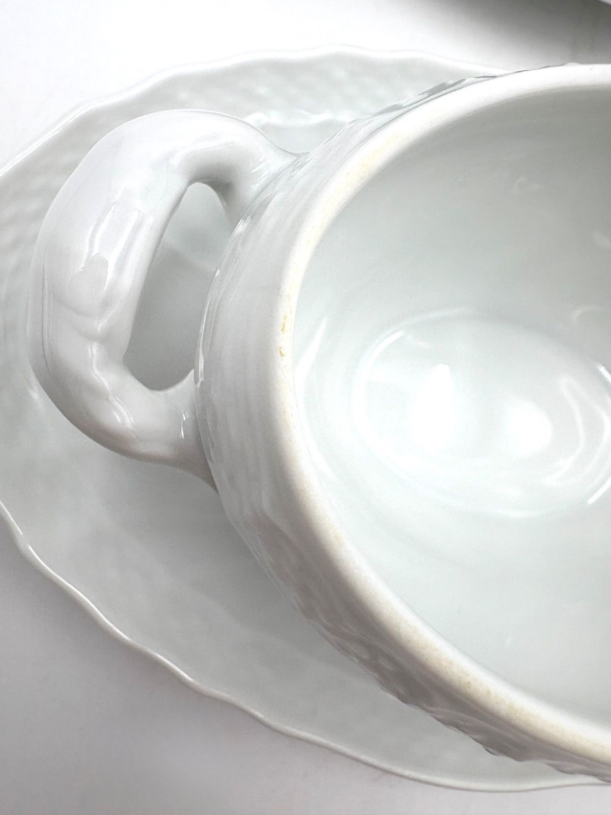 Richard Ginori リチャードジノリ ベッキオホワイト 25cmピクルス