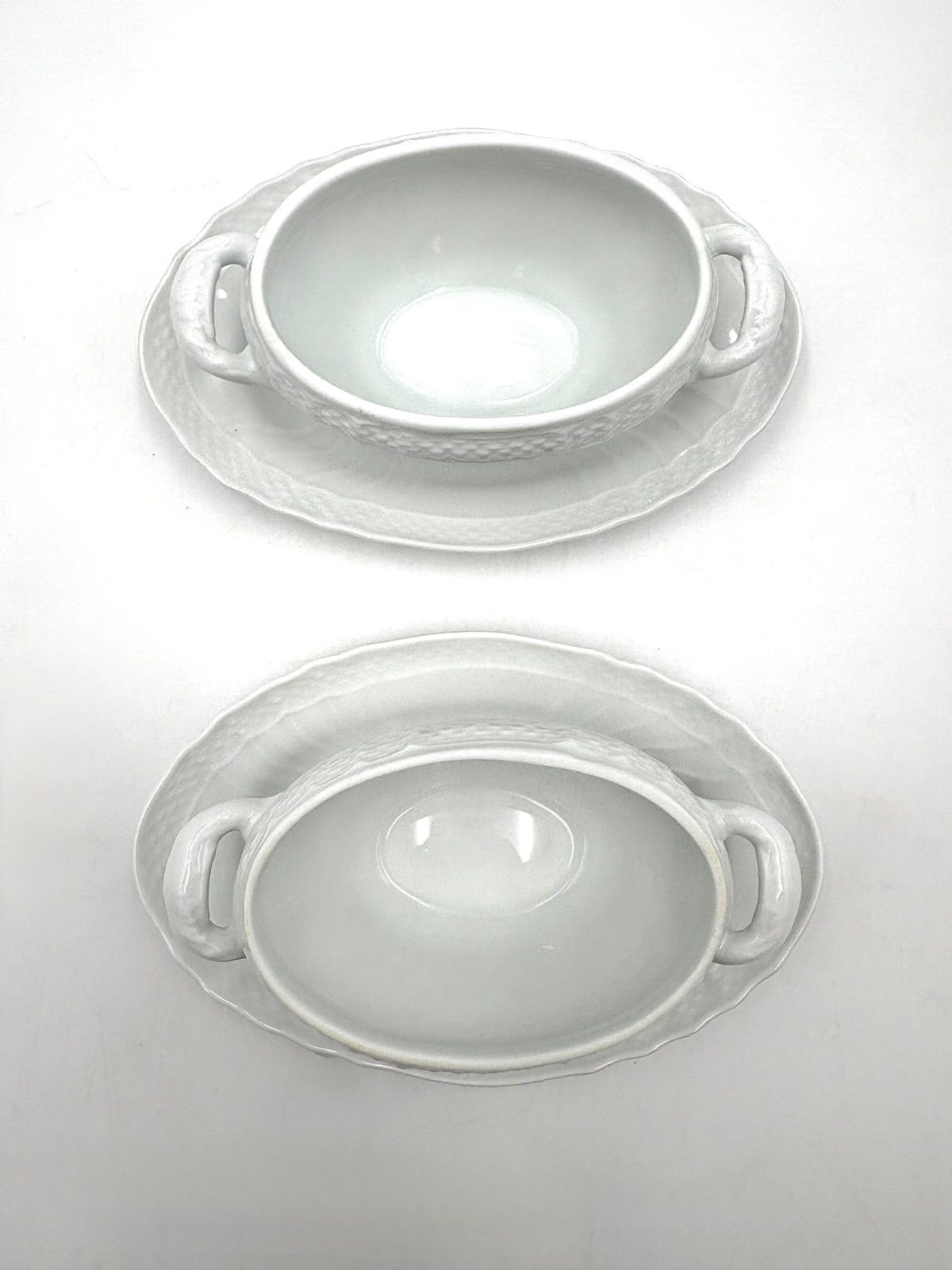 Richard Ginori リチャードジノリ ベッキオホワイト 25cmピクルス