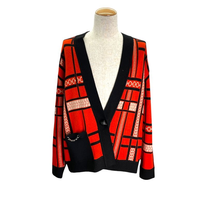 エルメス HERMES BRIDESdeGALAツイルレーヌカーディガン 3H2818DH