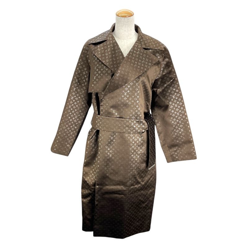 ルイ・ヴィトン LOUIS VUITTON モノグラム総柄シルクトレンチコート