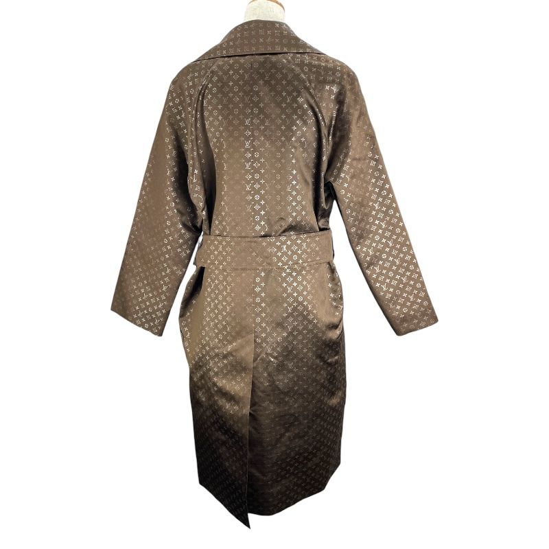 ルイ・ヴィトン LOUIS VUITTON モノグラム総柄シルクトレンチコート