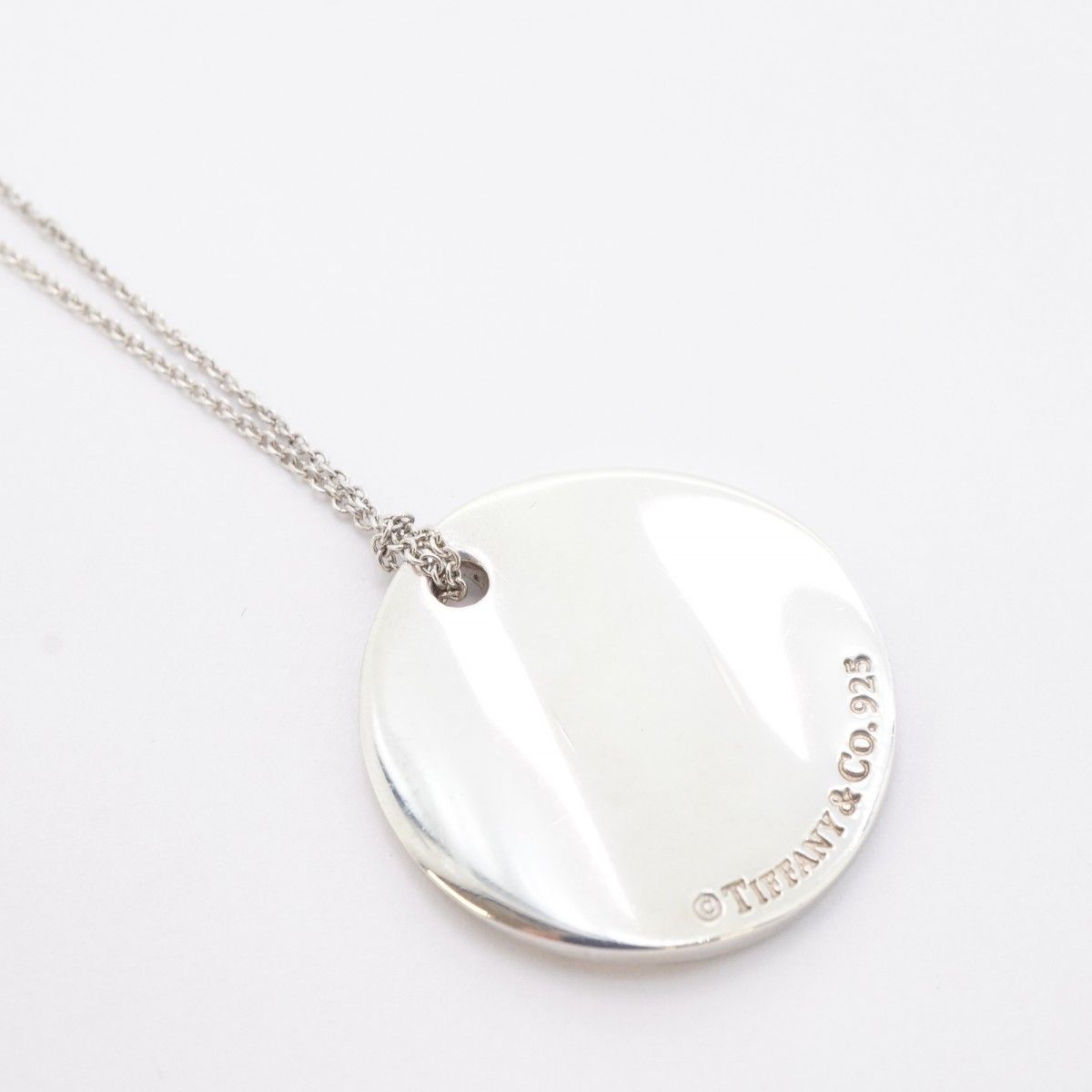 5jpb0462】ティファニー ネックレス ノーツ シルバー925【中古