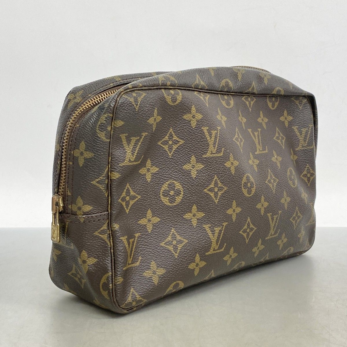 ★SALE【5pa0109】ルイヴィトン ポーチ モノグラム トゥルーストワレット28 M47522 ブラウン【中古】レディース 5pc4631】ルイヴィトン ポーチ モノグラム トゥルーストワレット28