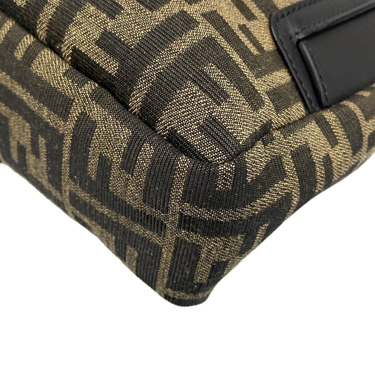 FENDI(フェンディ) ハンドバッグ マンマバケット 7VA478 ベージュ×黒