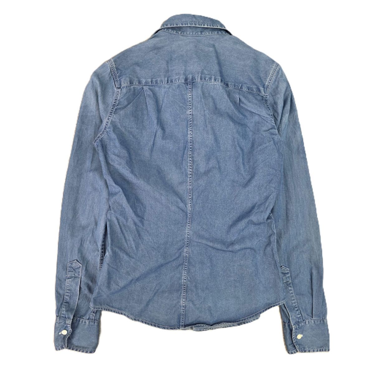 フランクアンドアイリーン　シャツ　デニム地　アイリーン　XS 長袖　デニム Frank&Eileen フランクアンドアイリーン BARRY デニム シャツ バリー