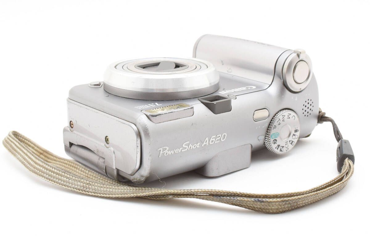 美品 名機 動作品 平成レトロ 自撮り Canon PowerShot A620 美品動作確認済み】CANON PowerShot A620 単三電池 - メルカリ