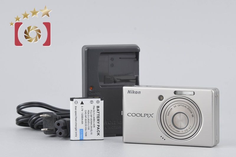 Nikon ニコン 【中古】Nikon ニコン COOLPIX S510 シルバー コンパクト