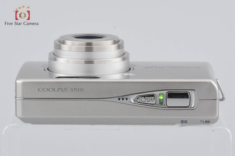 Nikon ニコン 【中古】Nikon ニコン COOLPIX S510 シルバー コンパクト