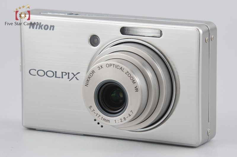 Nikon ニコン 【中古】Nikon ニコン COOLPIX S510 シルバー コンパクト