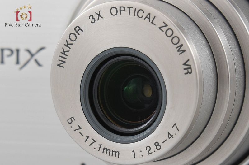 Nikon ニコン 【中古】Nikon ニコン COOLPIX S510 シルバー コンパクト