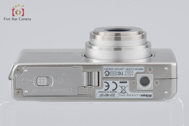 Nikon ニコン 【中古】Nikon ニコン COOLPIX S510 シルバー コンパクト