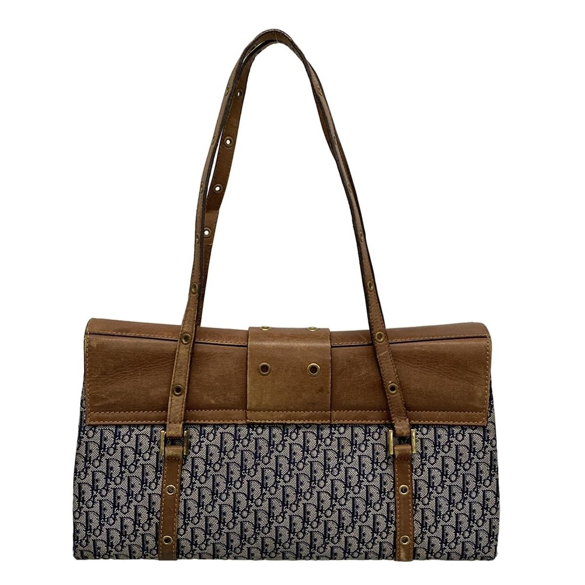 クリスチャンディオール ショルダーバッグ ストリートシック トロッター ブラウン ディオール/クリスチャンディオール ショルダーバッグ ストリート