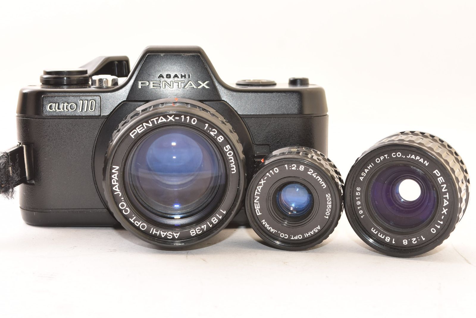 ☆ジャンク品☆ ペンタックス PENTAX auto 110 レンズセット フィルム