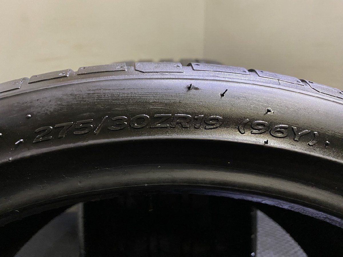 走行短め】HANKOOK VENTUS S1 evo3 275/30ZR19 19インチ 夏タイヤ 2本 