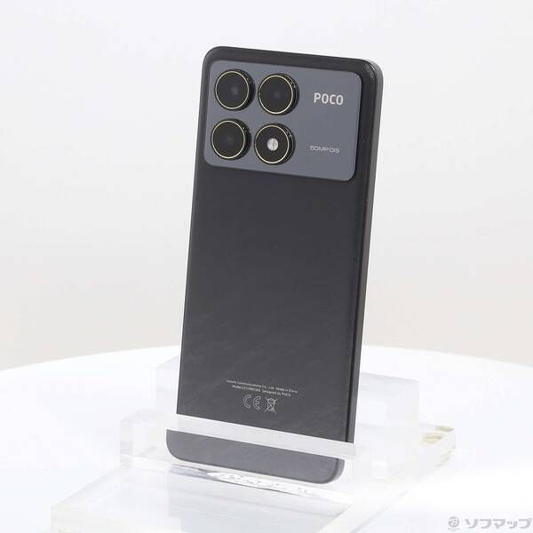中古品〕 POCO F6 Pro 256GB ブラック MZB0HEJJP SIMフリー【269