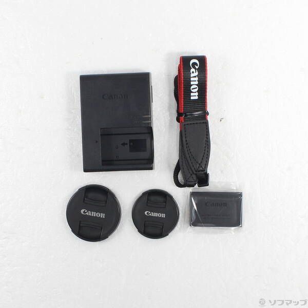 中古品〕 EOS M3 ダブルレンズキット BK (2420万画素／SDXC／ブラック