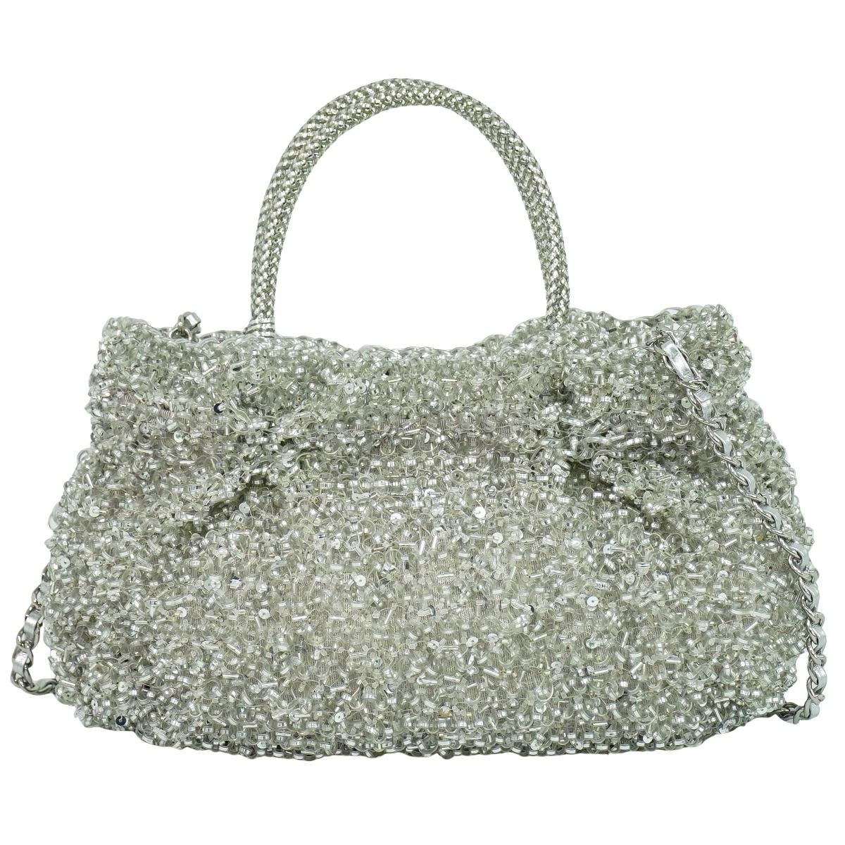 アンテプリマのシルバー2wayショルダーバック 本物 アンテプリマ ANTEPRIMA ワイヤーバッグ 2WAY ショルダーバッグ