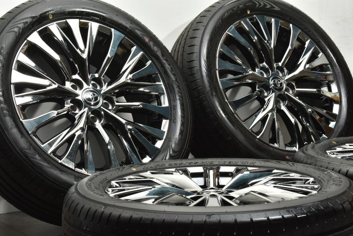 新車外し 美品】トヨタ 40 ヴェルファイア Zプレミア 純正 19in 7J +40