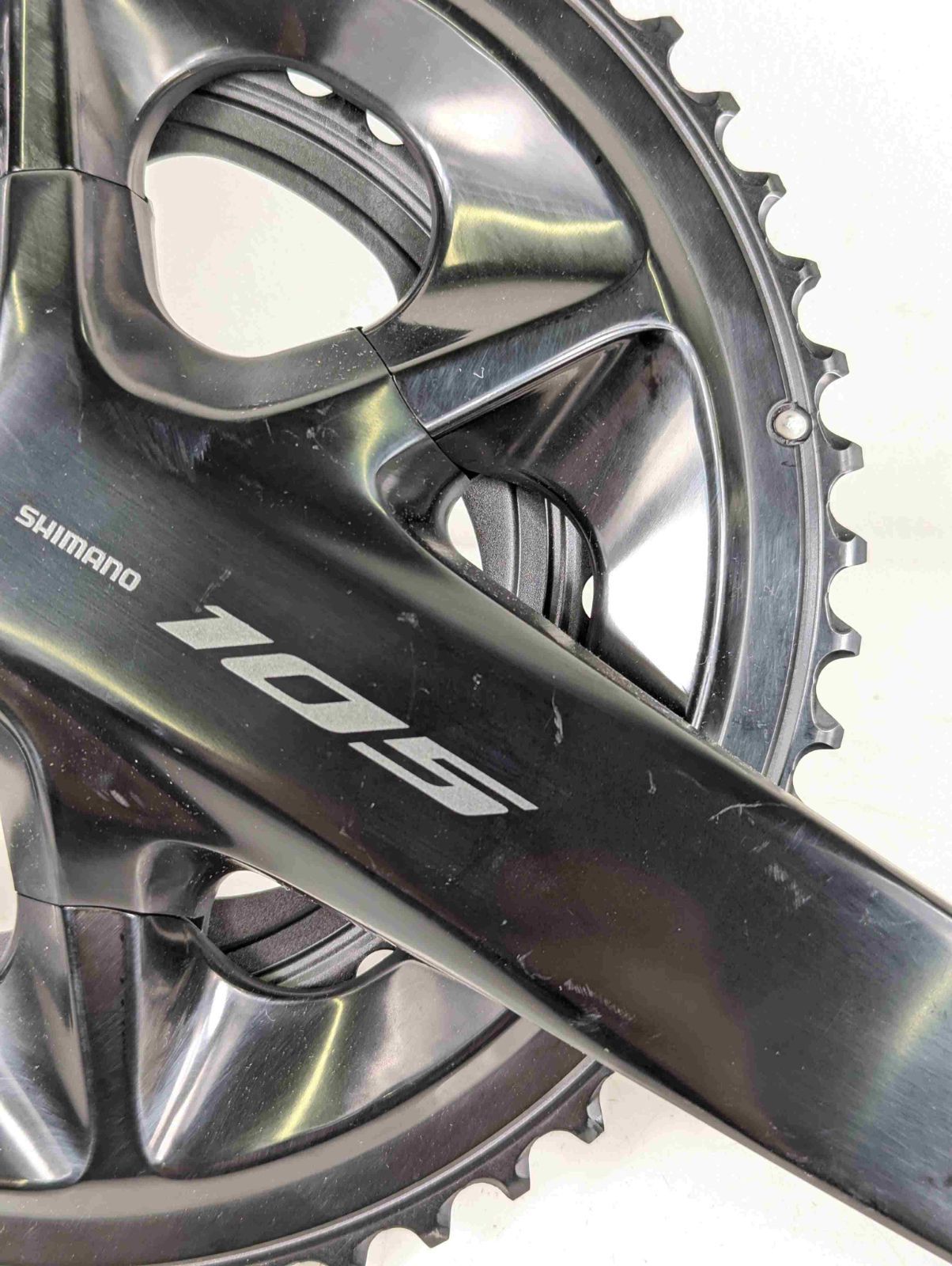 SHIMANO 12sクランクセット FC-R7100 52-36 170mm 美品】Shimano シマノ 105 FC R7100 52-36 170mm 12s クランク