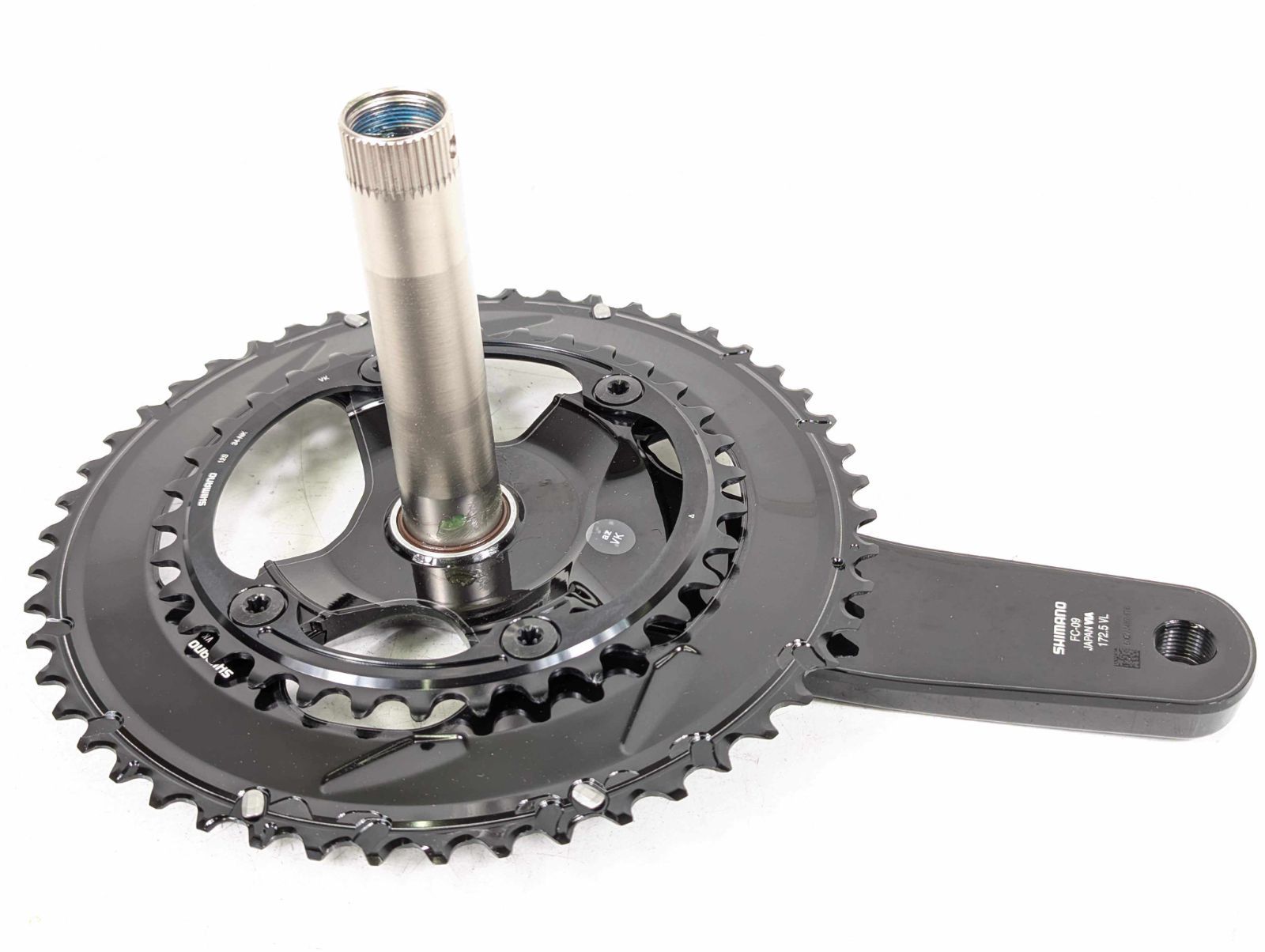 シマノ DURA-ACE FC-09 クランク 172.5 50-34t FC-09 DURA-ACEクランク 50-34T 165mm Shimano Dura-Ace FC-09