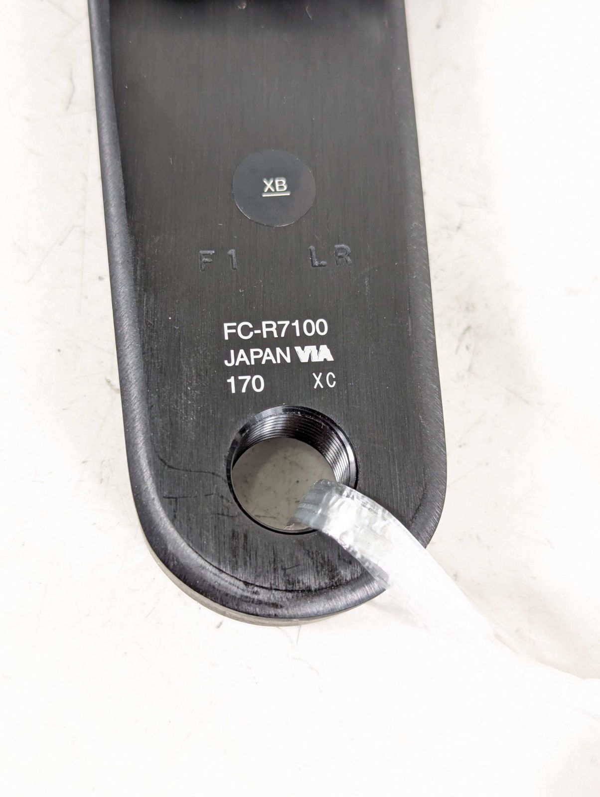 SHIMANO 12sクランクセット FC-R7100 52-36 170mm SHIMANO 12sクランクセット FC-R7100 52-36 170mm