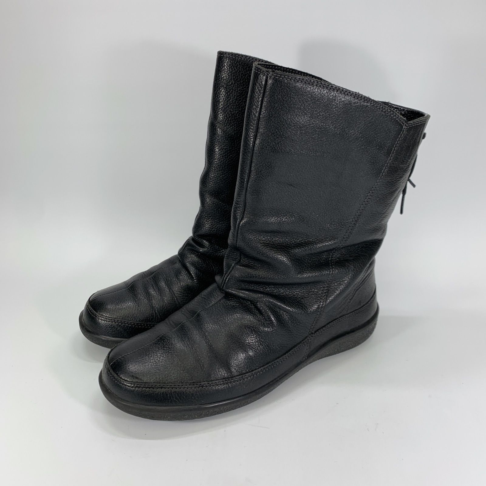 美品◯ ACHILLES SORBO アキレスソルボ ショートブーツ レザー