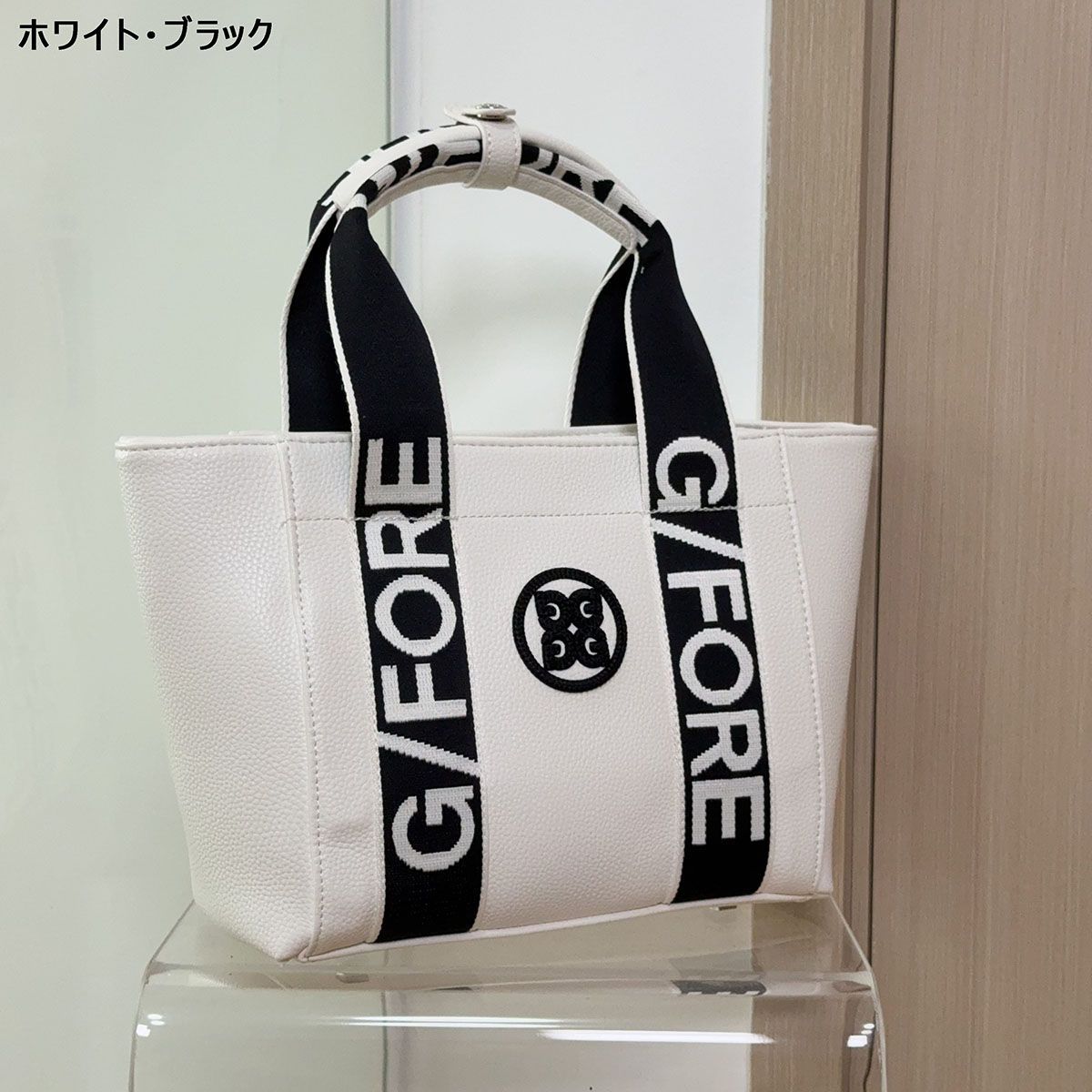 G/FORE シルバー トートバッグジーフォア ショルダーバッグ G/FORE シルバー トートバッグジーフォア ショルダーバッグ G/FORE