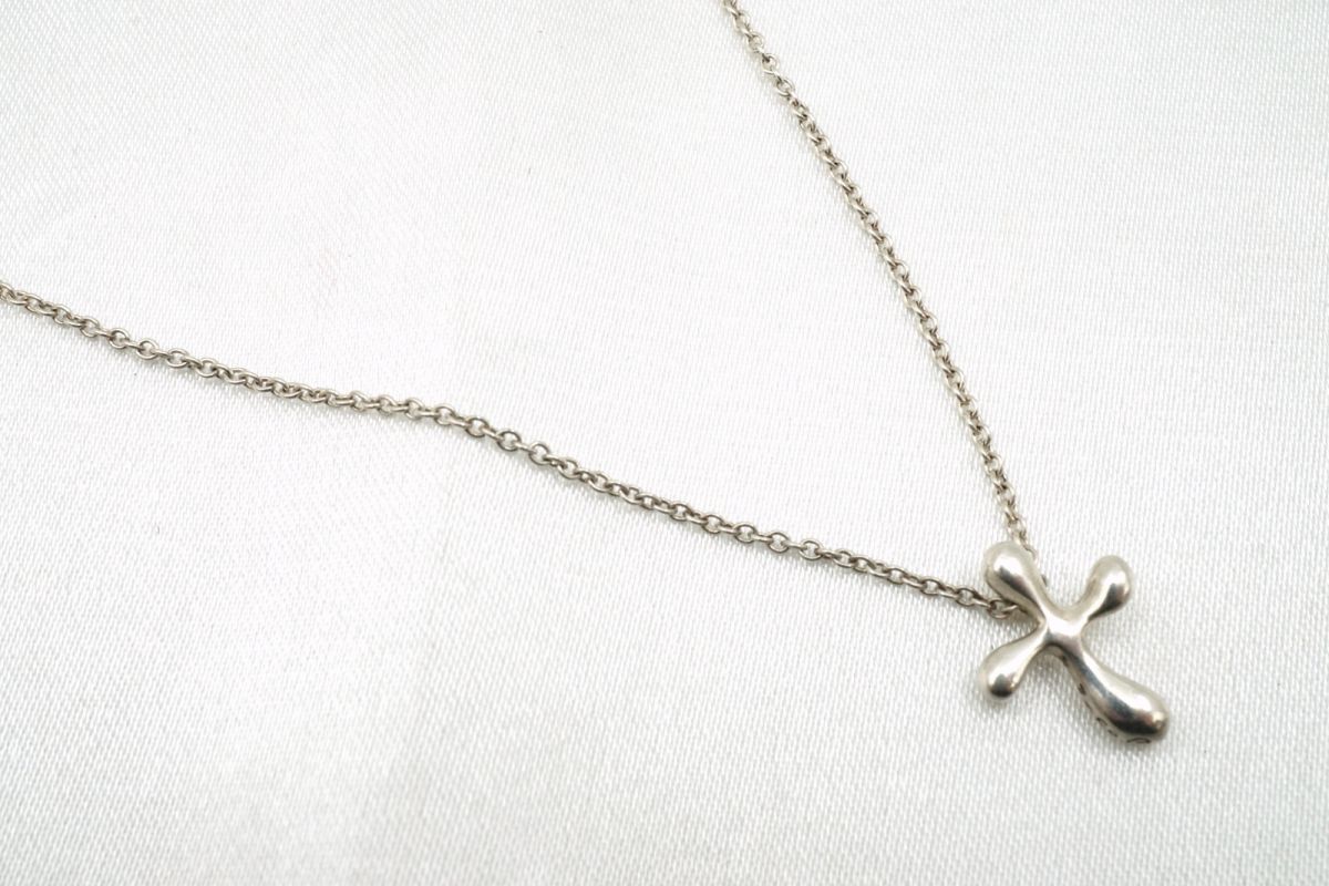 1円 TIFFANY＆Co ティファニー エルサペレッティ オープンハート SV925 
