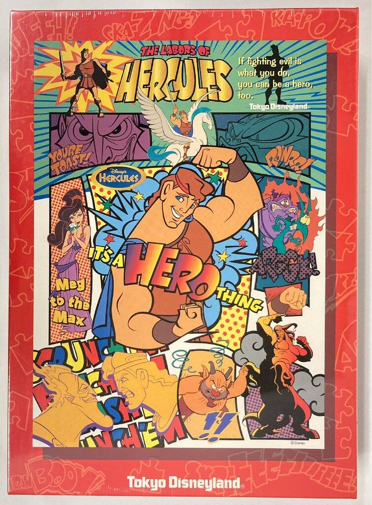 【廃盤】ヘラクレス　ディズニーランド　パーク限定　ジグソーパズル　500ピース 東京ディズニーランド ジグソーパズル500ピース ヘラクレス - メルカリ