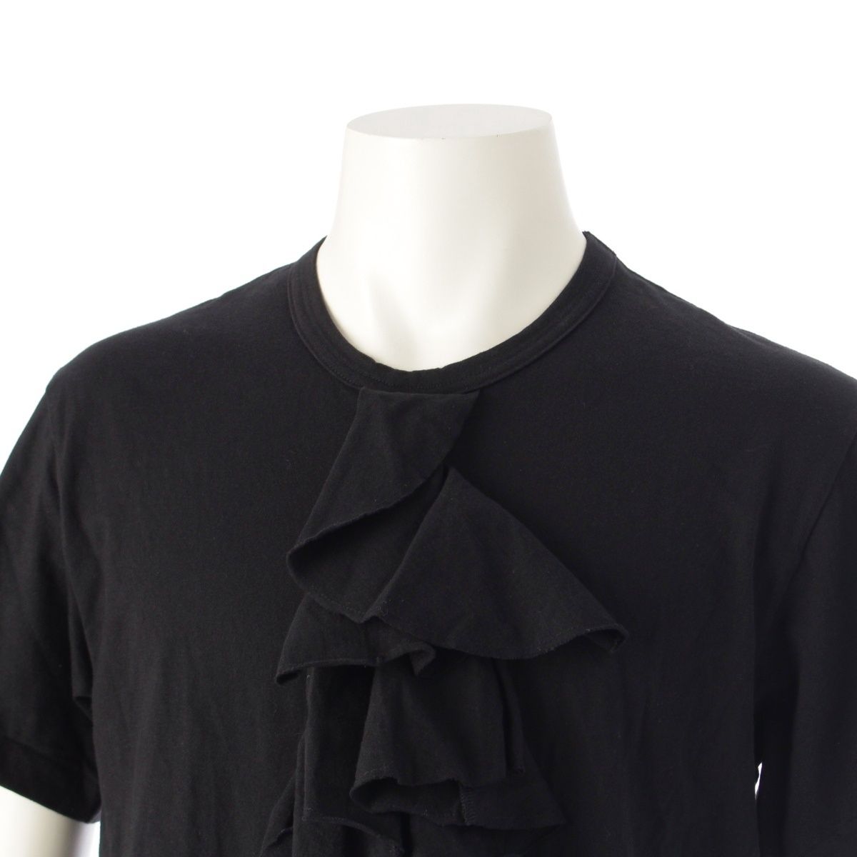 コムデギャルソンオムプリュス AD2019 コットン フリル 半袖Tシャツ