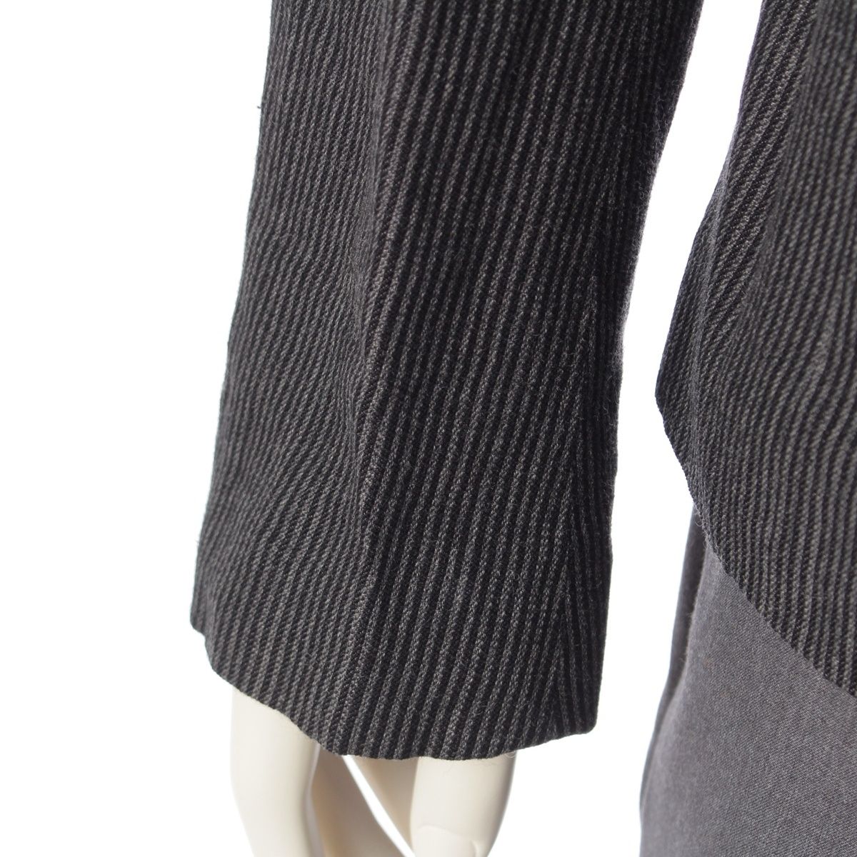 コムデギャルソン AD2009 リネン ウール ストライプ テーラード