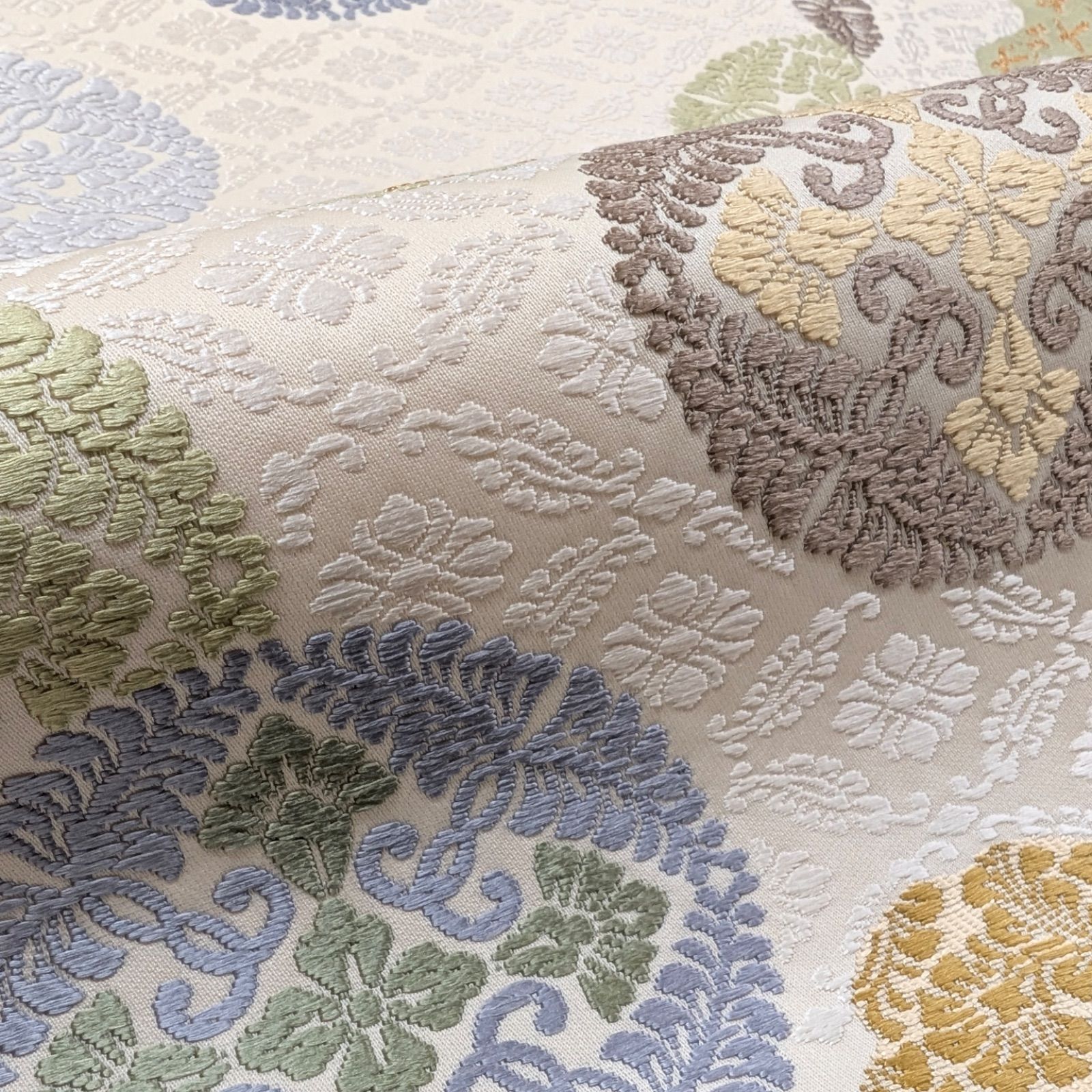 美品 逸品 上品 吉永小百合さん 着用モデル 唐織 芳彩織 正絹 袋帯