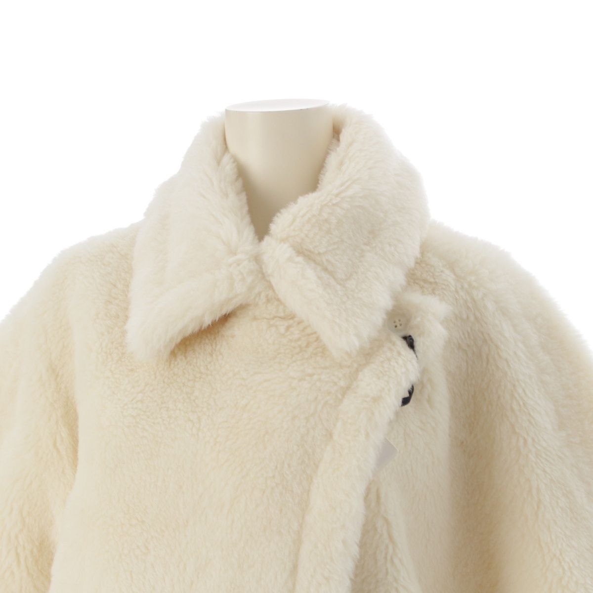 マックスマーラ 23年 アルパカ ウール シルク TEBE1 テディ ベア