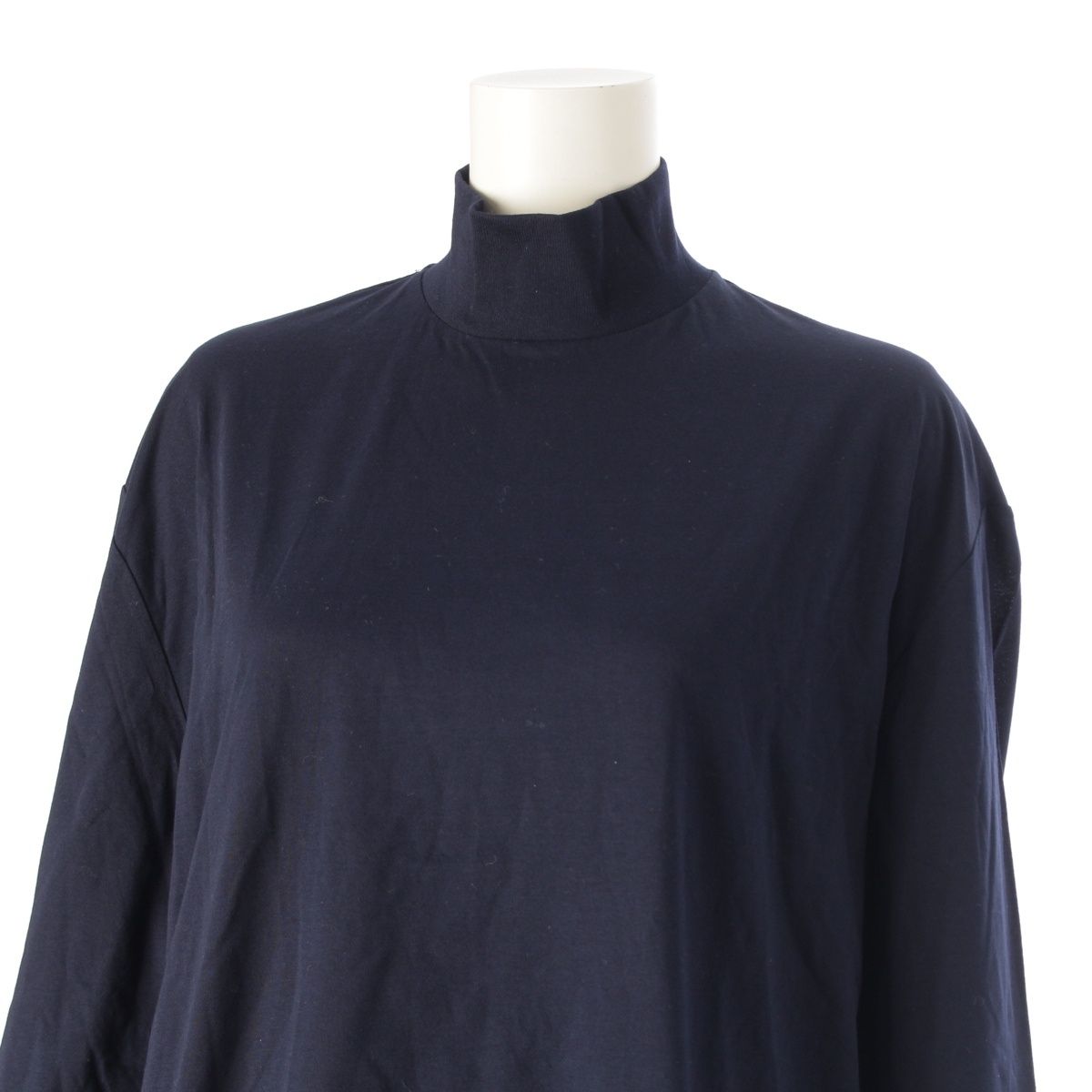 プラダ 24年 ハイネック バックジップ 長袖 Tシャツ カットソー