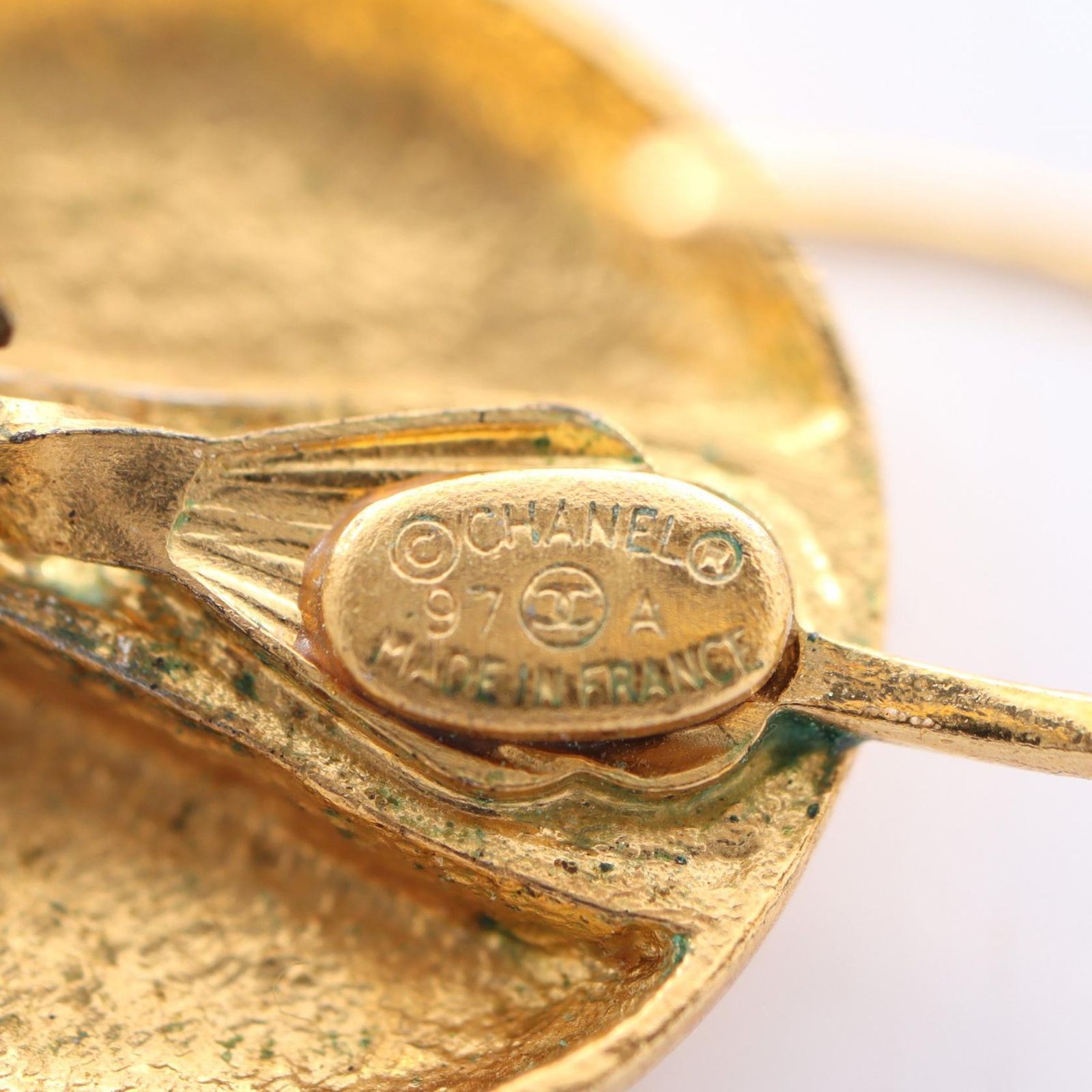 CHANEL 金色メッキ 片耳用ピアス シャネル CHANEL ピアス ココマーク GP（ゴールドメッキ） ピアス