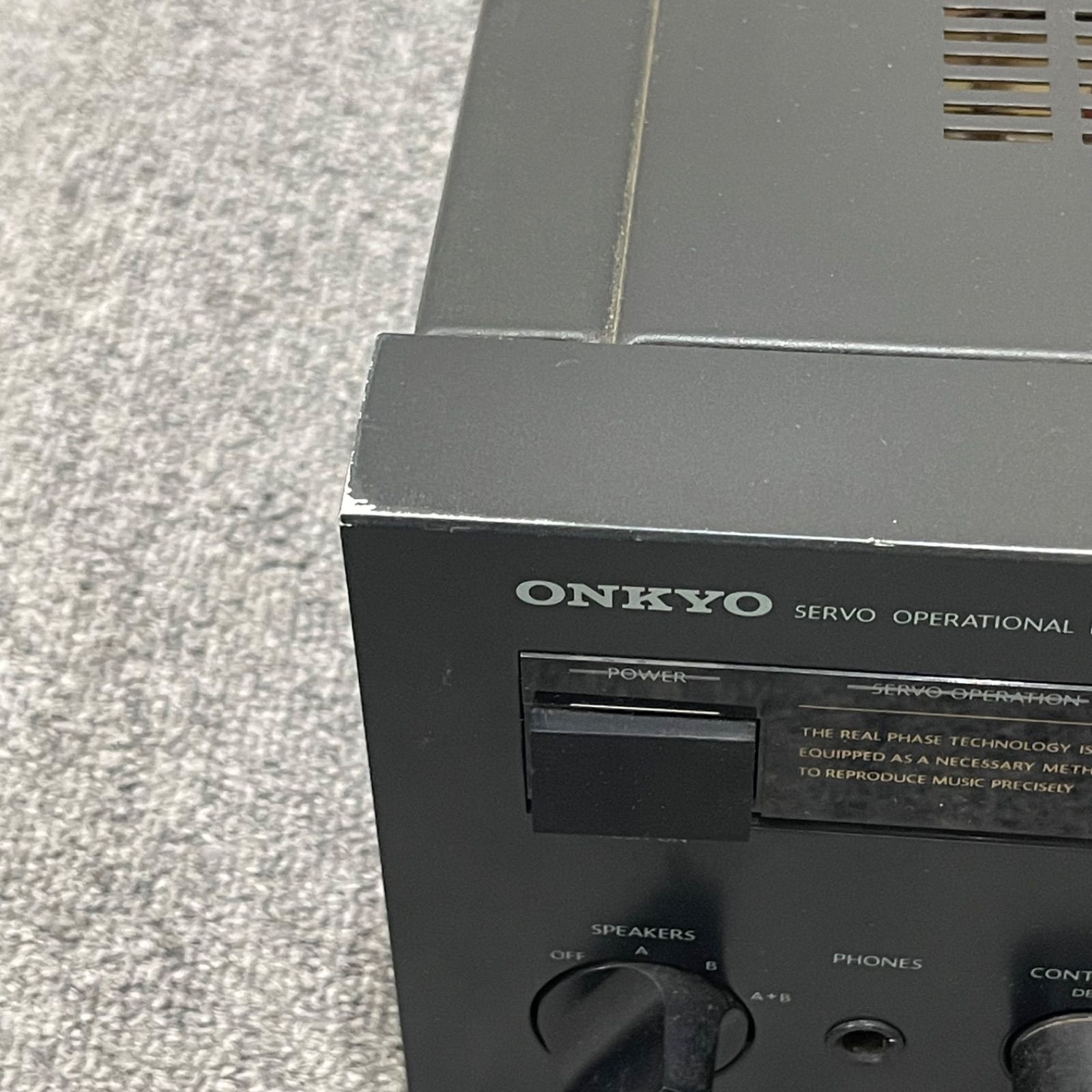 NPA】ジャンク Onkyo オンキョー プリメインアンプ A-815RXⅡ - メルカリ