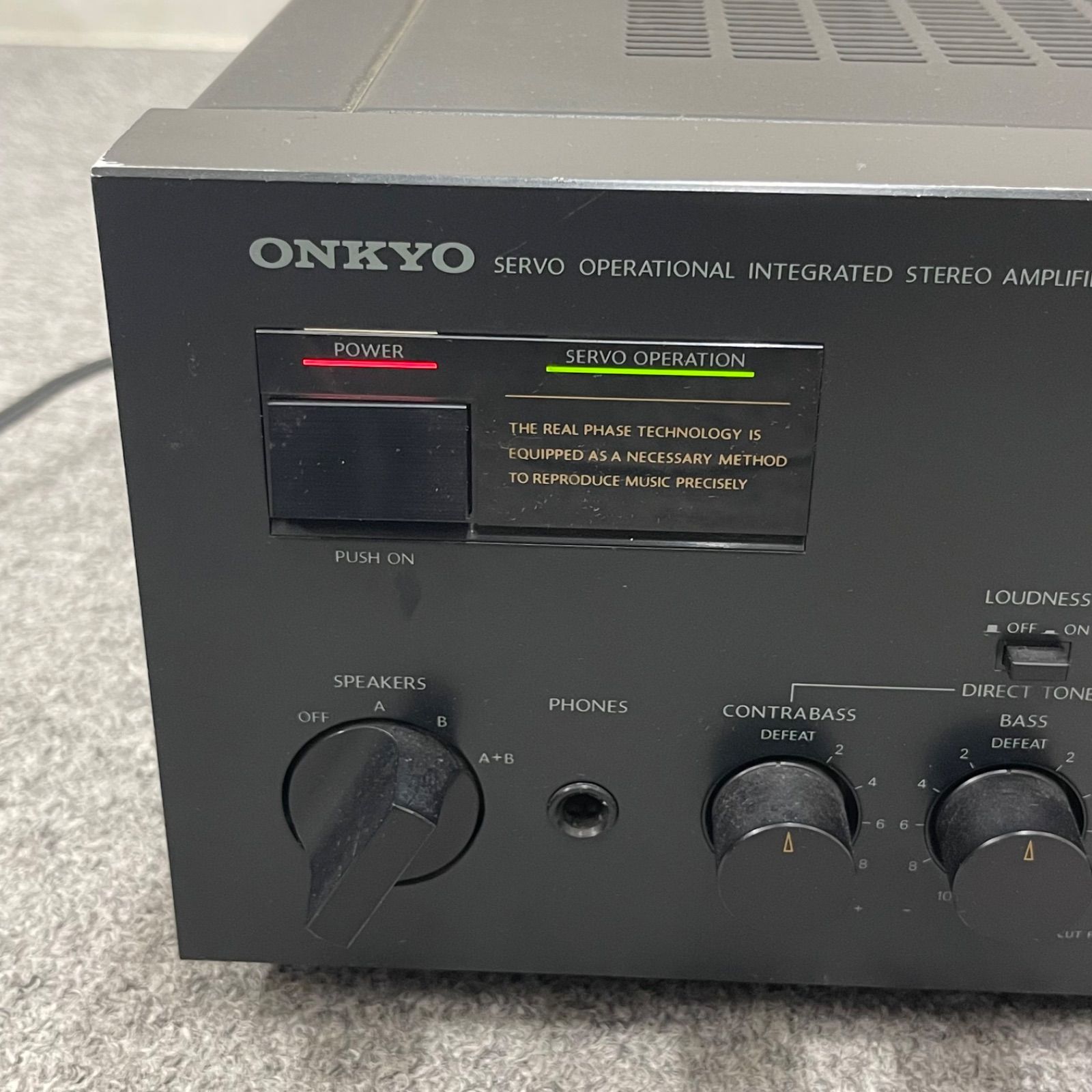 NPA】ジャンク Onkyo オンキョー プリメインアンプ A-815RXⅡ - メルカリ