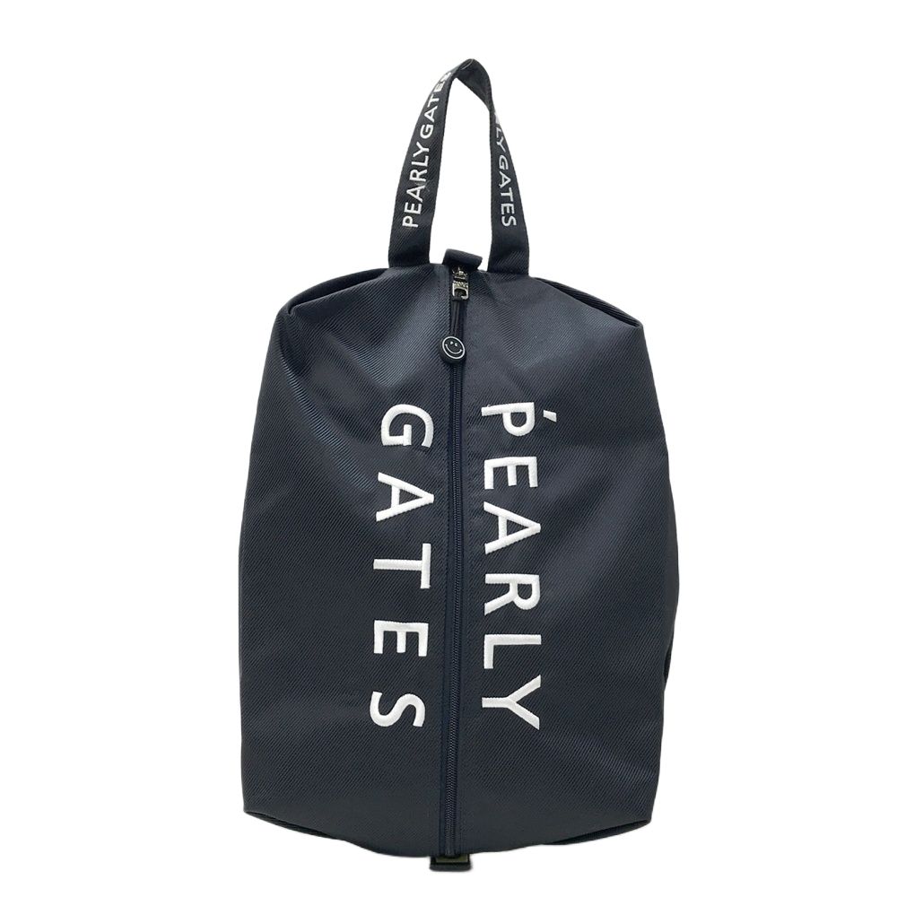 PEARLY GATES パーリーゲイツ シューズケース ニコちゃん ネイビー系