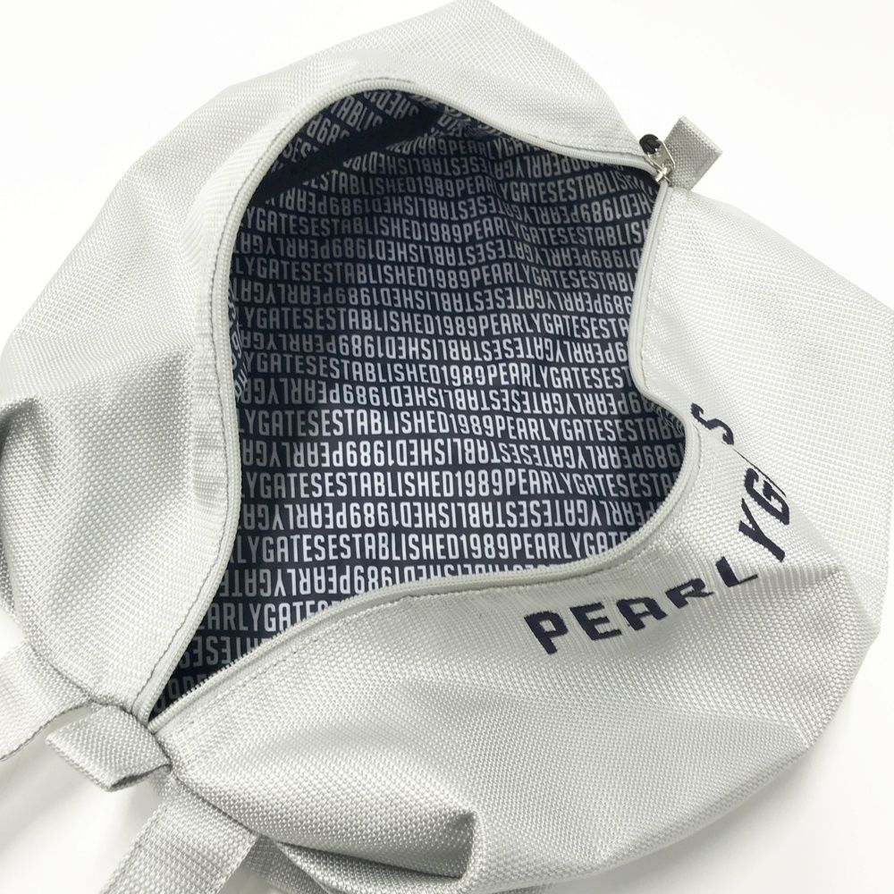 【美品】PEARLY GATES ゴルフシューズケース シルバー Amazon.co.jp: [パーリーゲイツ] 継続定番商品 シューズケース