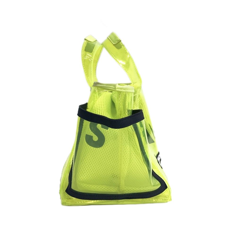 パーリーゲイツ中綿ボンディング　カートバッグ　グリーン　イエロー パーリーゲイツ中綿ボンディング カートバッグ グリーン イエロー