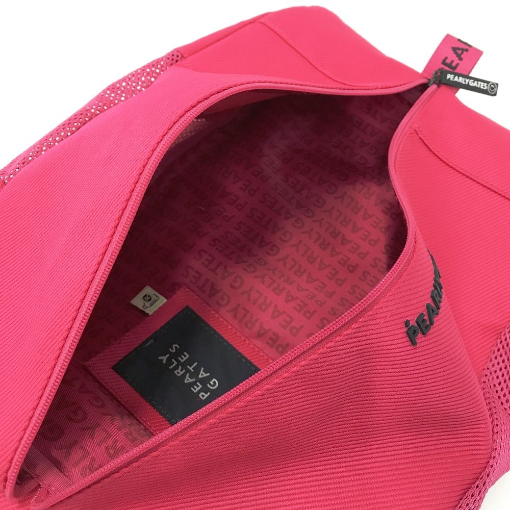 PEARLY GATES パーリーゲイツ シューズケース ピンク系 FR