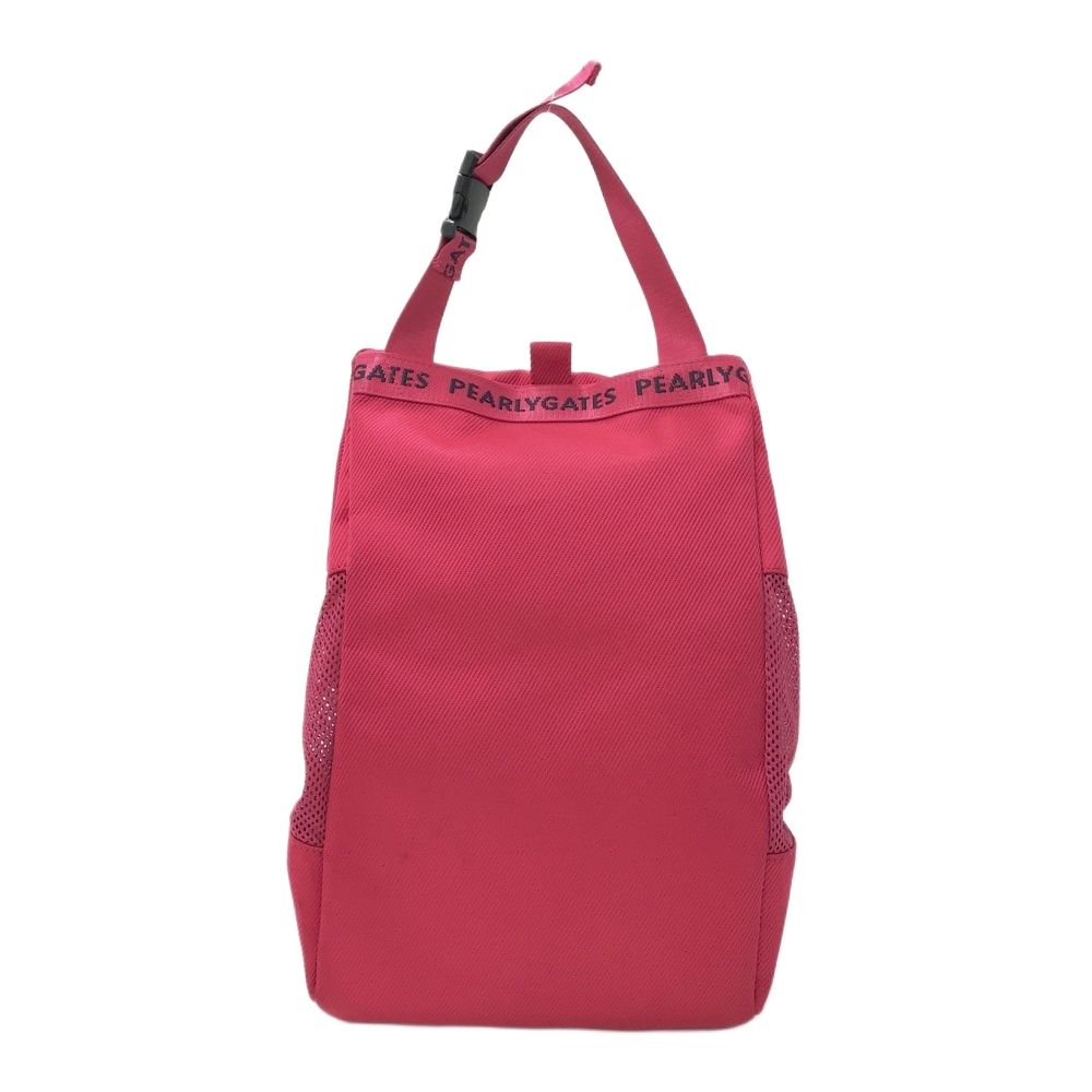 PEARLY GATES パーリーゲイツ シューズケース ピンク系 FR
