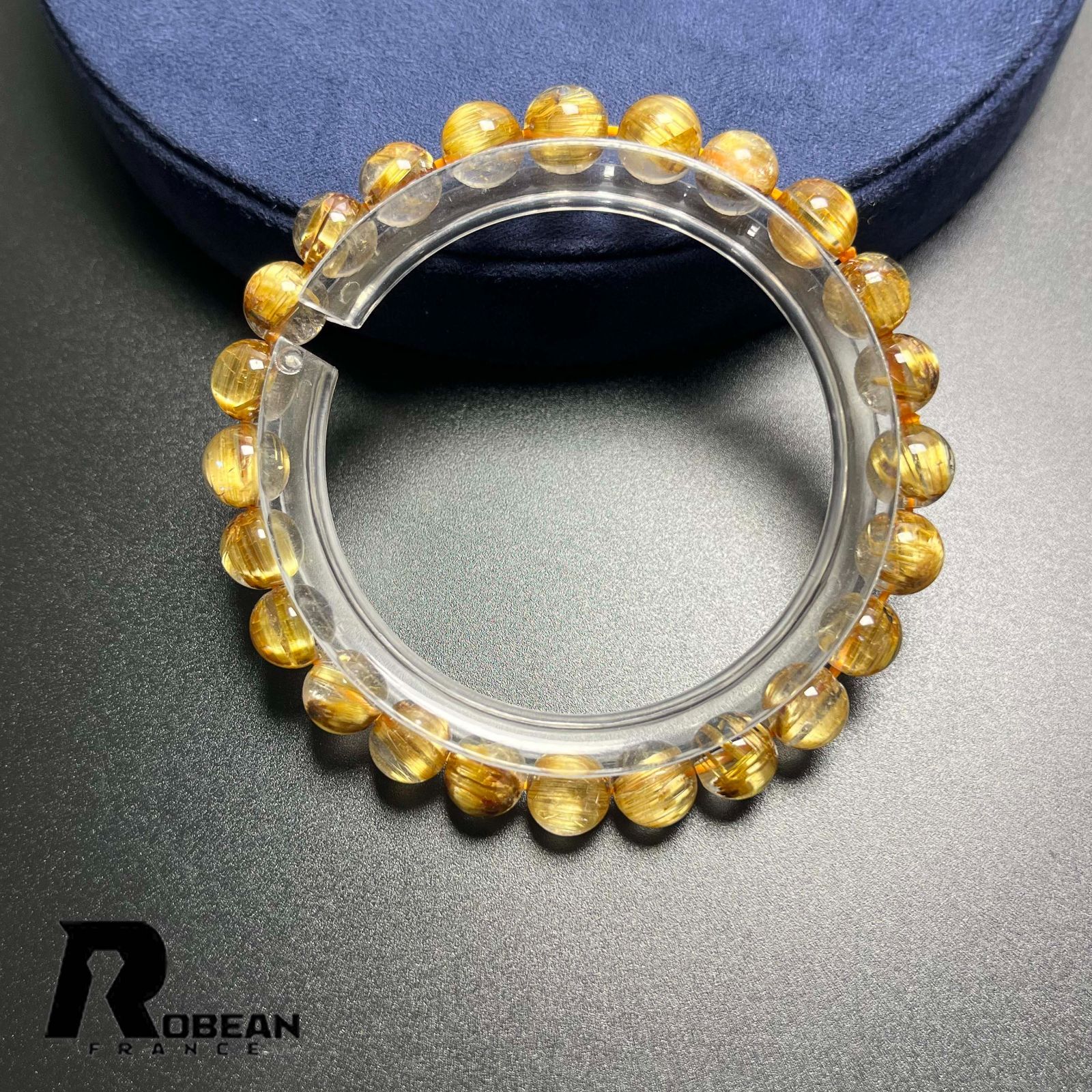 レア EU製 定価32万円☆ROBEAN・極!極満針ルチルクォーツ