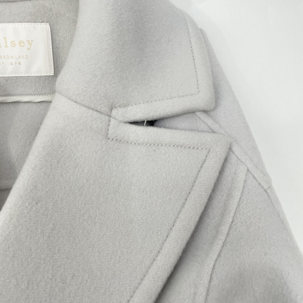 極美品✨23AW ボールジィ ウールビーバーメルトンショートコート ライトグレー BALLSEY ボールジー 23年 ﾗｲﾄｸﾞﾚｰ ｳｰﾙﾋﾞｰﾊﾞｰﾒﾙﾄﾝ ｼｮｰﾄｺｰﾄ 36 - メルカリ