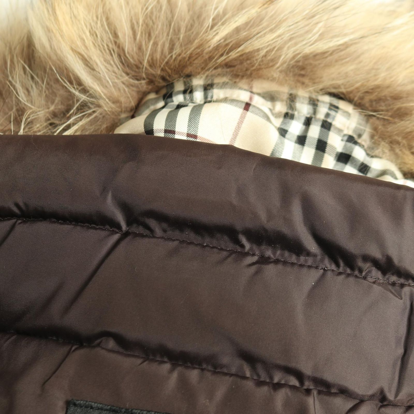 バーバリーブラックレーベル BURBERRY BLACK LABEL ダウンジャケット 