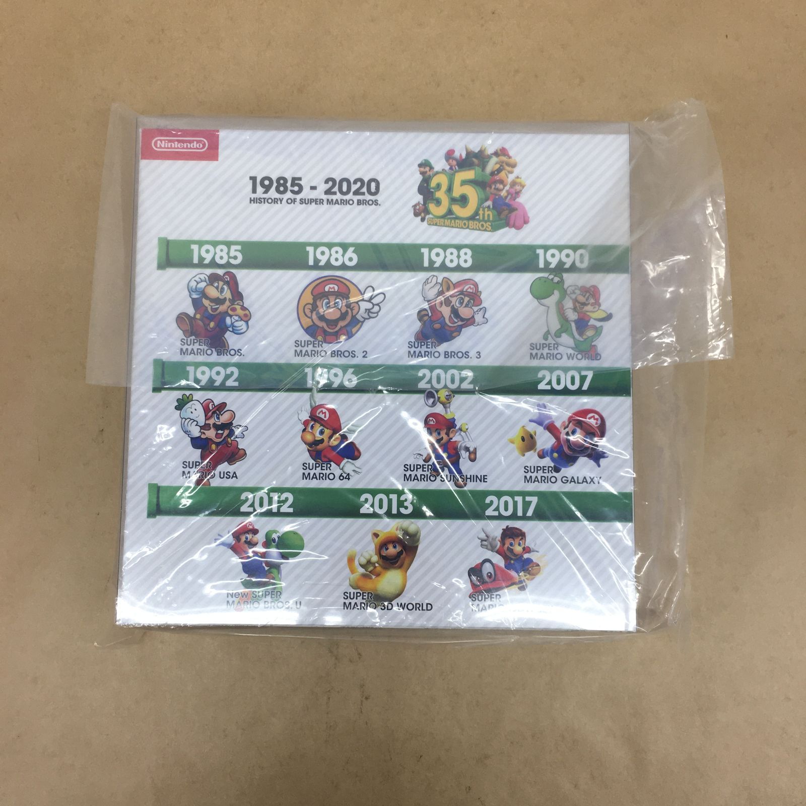 未開封 スーパーマリオブラザーズ 35周年 ピンバッジチャレンジ 当選品